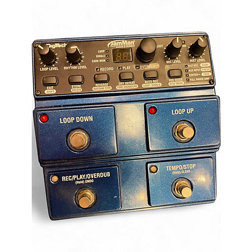 Used DigiTech JML2 JamMan Stereo Looper and Phrase Sampler Pedal