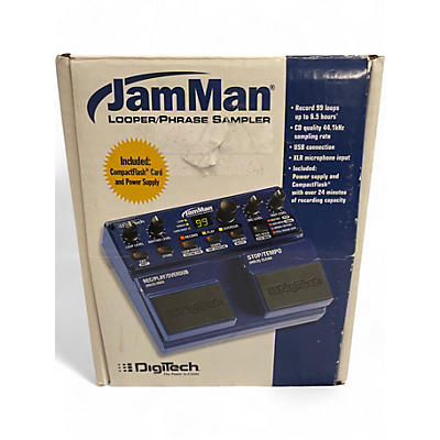 Used DigiTech JamMan Looper / Phrase Sampler Pedal