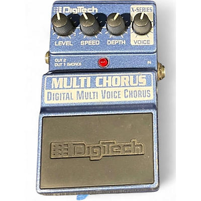 Used DigiTech MULTI chorus Effect Pedal