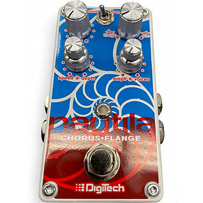 Used DigiTech Nautila Chorus Flange Effect Pedal