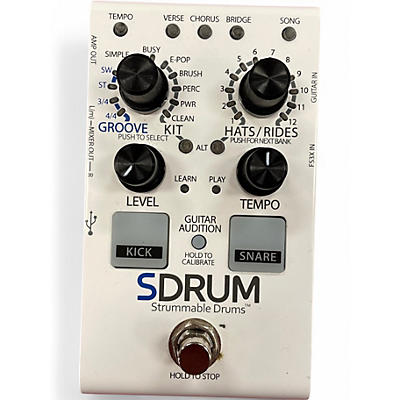 Used DigiTech SDRUM Auto-Drummer Pedal