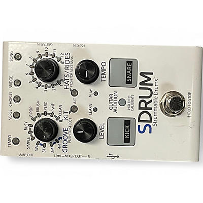Used DigiTech SDRUM Auto-Drummer Pedal