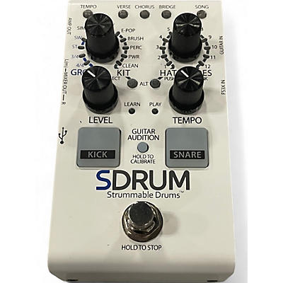 Used DigiTech SDRUM Auto-Drummer Pedal