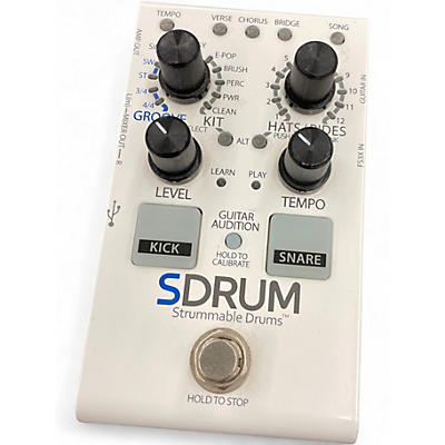 Used DigiTech SDRUM Auto-Drummer Pedal