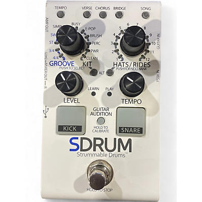 Used DigiTech SDRUM Auto-Drummer Pedal