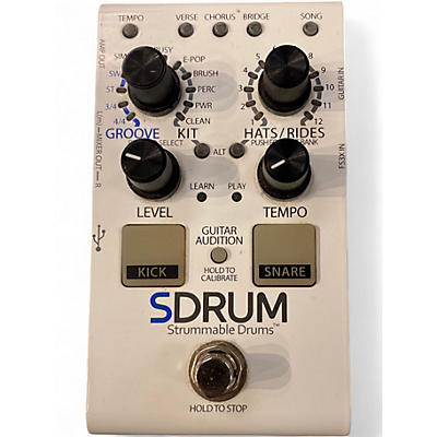 Used DigiTech SDRUM Auto-Drummer Pedal