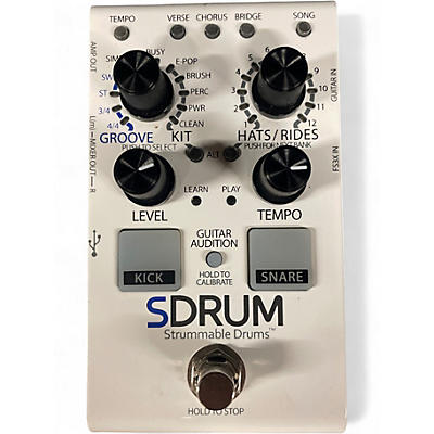 Used DigiTech SDRUM Auto-Drummer Pedal