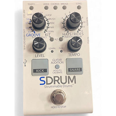 Used DigiTech SDRUM Auto-Drummer Pedal