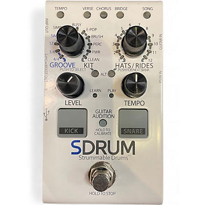 Used DigiTech SDRUM Auto-Drummer Pedal