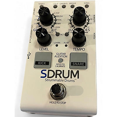 Used DigiTech SDRUM Auto-Drummer Pedal