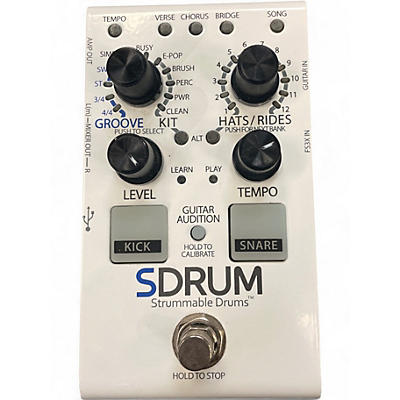 Used DigiTech SDRUM Auto-Drummer Pedal