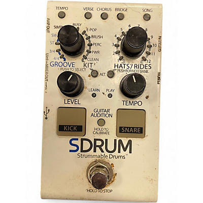 Used DigiTech SDRUM Auto-Drummer Pedal