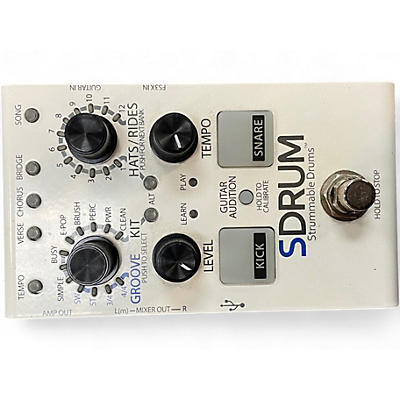 Used DigiTech SDRUM Auto-Drummer Pedal