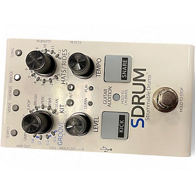 Used DigiTech SDRUM Auto-Drummer Pedal