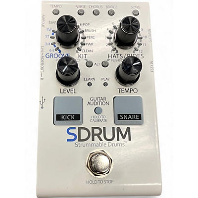 Used DigiTech SDRUM Auto-Drummer Pedal