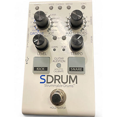Used DigiTech SDRUM Effect Pedal Package