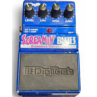 Used DigiTech Screamin' Blues Overdrive Effect Pedal