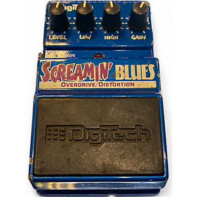 Used DigiTech Screamin' Blues Overdrive Effect Pedal