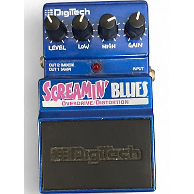 Used DigiTech Screamin' Blues Overdrive Effect Pedal