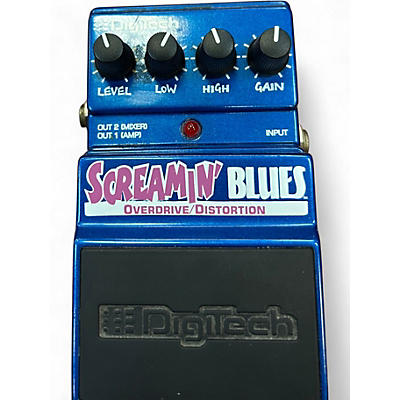Used DigiTech Screamin' Blues Overdrive Effect Pedal