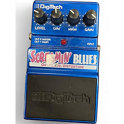 Used DigiTech Screamin' Blues Overdrive Effect Pedal
