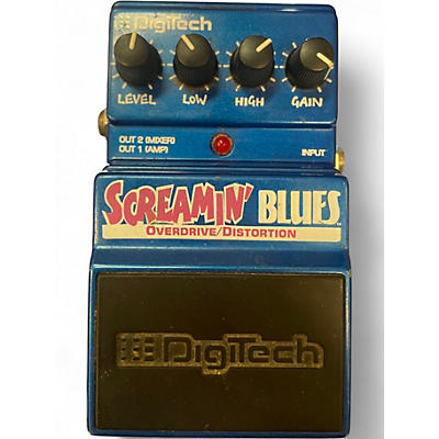 Used DigiTech Screamin' Blues Overdrive Effect Pedal