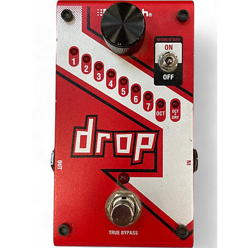 DigiTech Used DigiTech The Drop Polyphonic Drop Tune Pitch-Shifter Effect Pedal