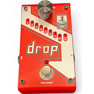 DigiTech Used DigiTech The Drop Polyphonic Drop Tune Pitch-Shifter Effect Pedal