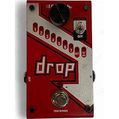 DigiTech Used DigiTech The Drop Polyphonic Drop Tune Pitch-Shifter Effect Pedal