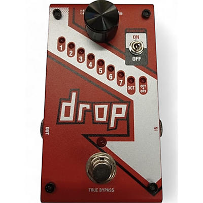 DigiTech Used DigiTech The Drop Polyphonic Drop Tune Pitch-Shifter Effect Pedal