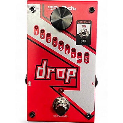 DigiTech Used DigiTech The Drop Polyphonic Drop Tune Pitch-Shifter Effect Pedal