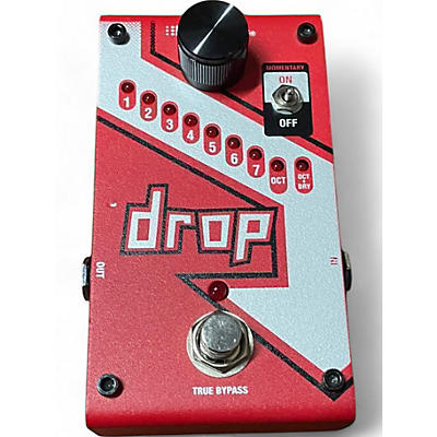 DigiTech Used DigiTech The Drop Polyphonic Drop Tune Pitch-Shifter Effect Pedal