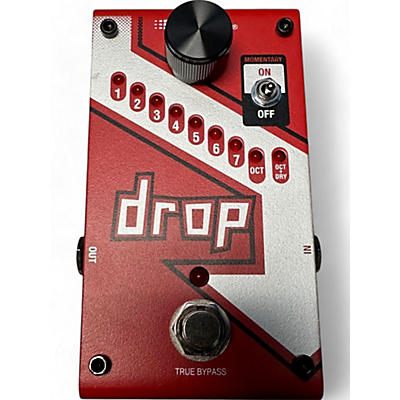 DigiTech Used DigiTech The Drop Polyphonic Drop Tune Pitch-Shifter Effect Pedal