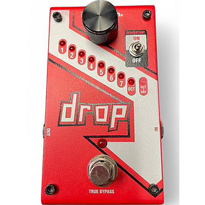 Used DigiTech The Drop Polyphonic Drop Tune Pitch-Shifter Effect Pedal