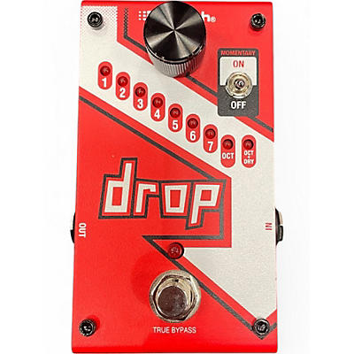 Used DigiTech The Drop Polyphonic Drop Tune Pitch-Shifter Effect Pedal