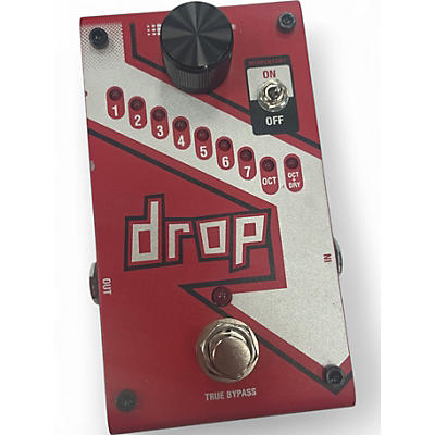 Used DigiTech The Drop Polyphonic Drop Tune Pitch-Shifter Effect Pedal