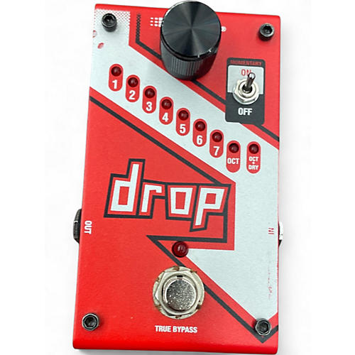 Used DigiTech The Drop Polyphonic Drop Tune Pitch-Shifter Effect Pedal