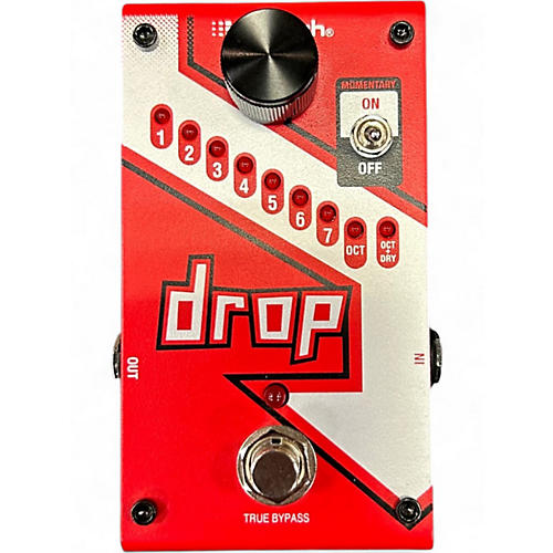 Used DigiTech The Drop Polyphonic Drop Tune Pitch-Shifter Effect Pedal