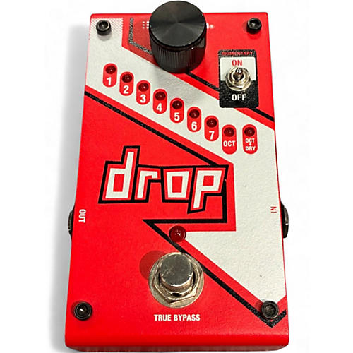 Used DigiTech The Drop Polyphonic Drop Tune Pitch-Shifter Effect Pedal