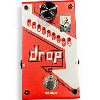 Used DigiTech The Drop Polyphonic Drop Tune Pitch-Shifter Effect Pedal