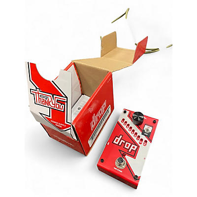 Used DigiTech The Drop Polyphonic Drop Tune Pitch-Shifter Effect Pedal