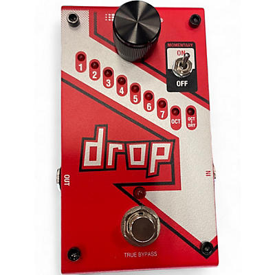 Used DigiTech The Drop Polyphonic Drop Tune Pitch-Shifter Effect Pedal