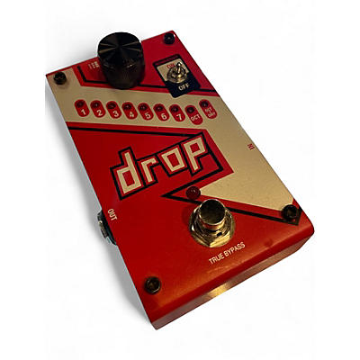 Used DigiTech The Drop Polyphonic Drop Tune Pitch-Shifter Effect Pedal