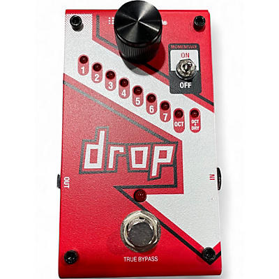 Used DigiTech The Drop Polyphonic Drop Tune Pitch-Shifter Effect Pedal