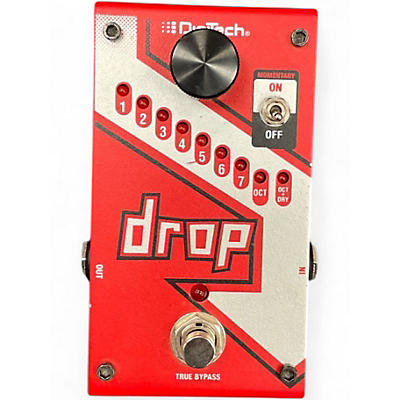 Used DigiTech The Drop Polyphonic Drop Tune Pitch-Shifter Effect Pedal