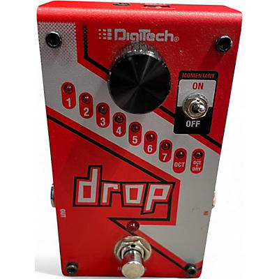 Used DigiTech The Drop Polyphonic Drop Tune Pitch-Shifter Effect Pedal