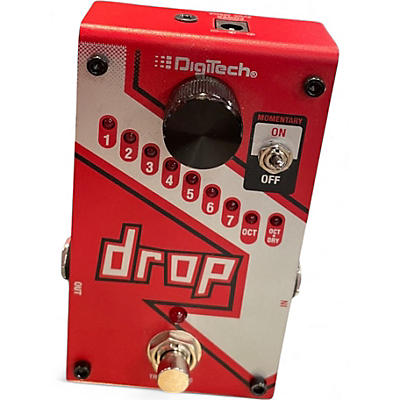 Used DigiTech The Drop Polyphonic Drop Tune Pitch-Shifter Effect Pedal