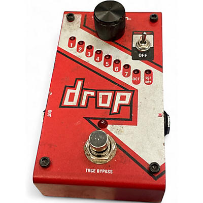 Used DigiTech The Drop Polyphonic Drop Tune Pitch-Shifter Effect Pedal