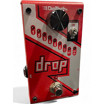Used DigiTech The Drop Polyphonic Drop Tune Pitch-Shifter Effect Pedal