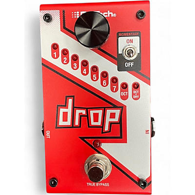 Used DigiTech The Drop Polyphonic Drop Tune Pitch-Shifter Effect Pedal